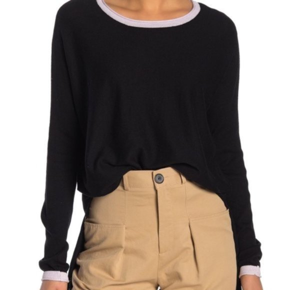 Cloth by Design Oversized Knit Sweater Black - Picture 1 of 4